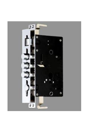 龍甲防盜門帶扣槽鎖體